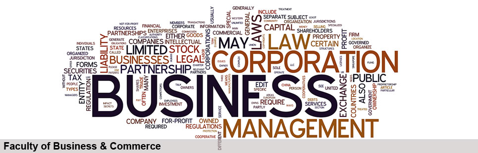 Faculty of Business & Commerce